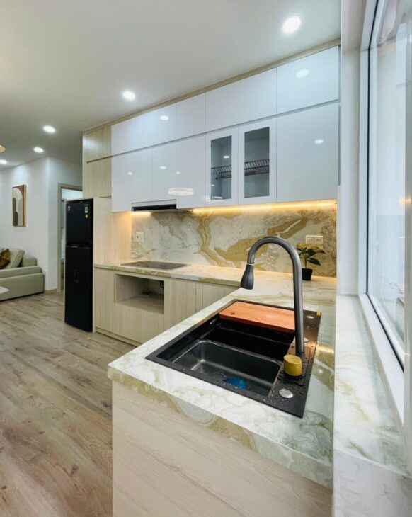 (3606 1A) Giá hấp dẫn: Căn hộ hướng Đông Nam Mường Thanh Viễn Triều Full nội thất mới,2 phòng ngủ