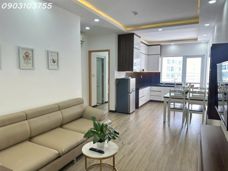 (2306 2A) Cho thuê căn hộ Mường Thanh Viễn Triều 2 phòng ngủ, full nội thất xịn