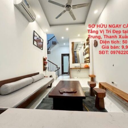 SỞ HỮU NGAY CĂN Nhà 4 Tầng Vị Trí Đẹp tại Khương Trung, Thanh Xuân, Hà Nội