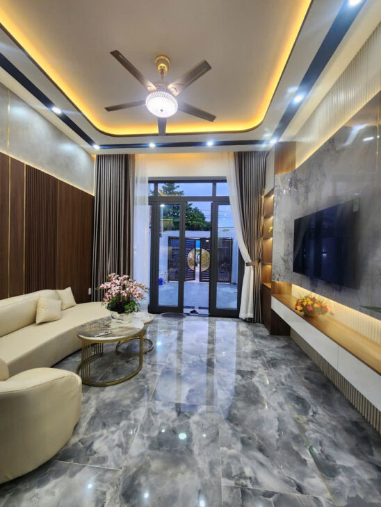 🔥 Gấp nhà 3 tầng – Ngô Chân Lưu – Hoà Minh- Liên Chiểu 📐 80m² – 3PN – 3WC – Nội thất đầy đủ 🚗 Ô