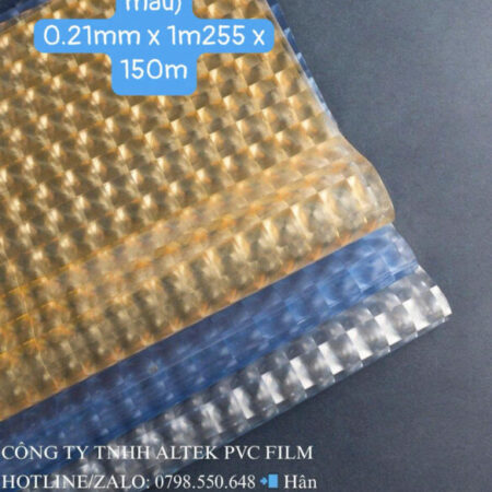 Màng pvc dẻo 3D mắt mèo nhiều màu giá tốt