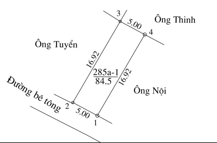 CẦN BÁN 84,5M ĐẤT ĐƯỜNG OTO VÀO TẬN ĐẤT CÁCH TL 82 CHỈ 100M TẠI LỤC XUÂN – VÒNG XUYÊN – PHÚC THỌ –
