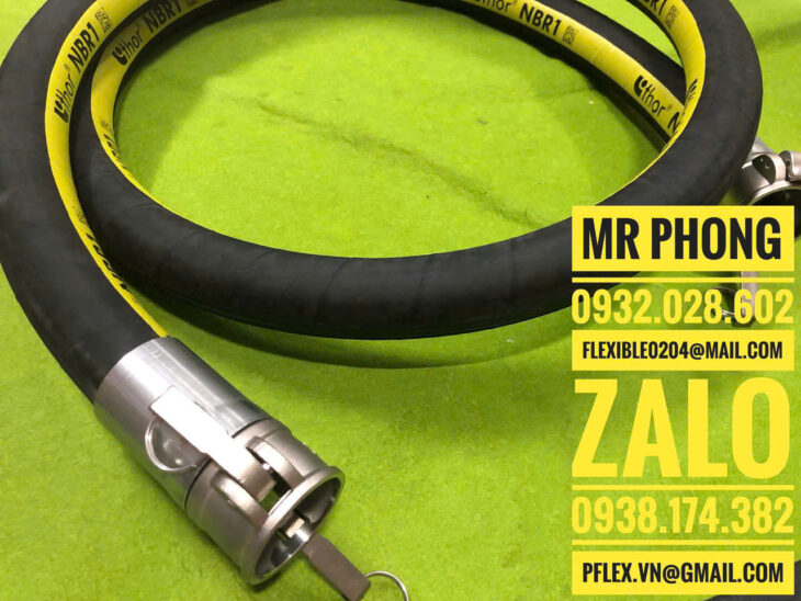 dây mềm ống tuy ô thủy lực – dây ống tuy ô thủy lực bấm đầu inox- dây mềm thủy lực