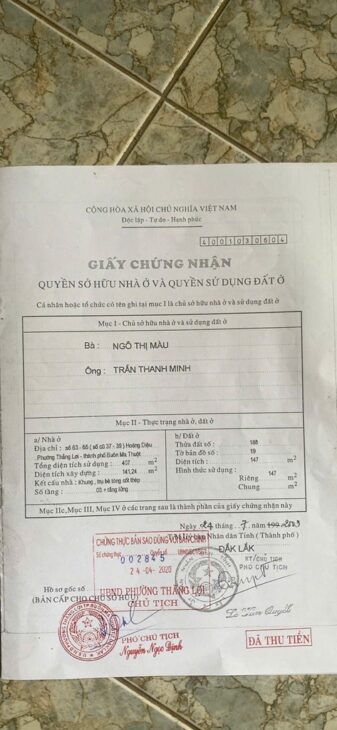 NHÀ ĐẸP – GIÁ TỐT – CẦN BÁN NHANH 3 CĂN NHÀ 61,63,65 Hoàng Diệu, p Thắng Lợi, BMT, Đắk Lắk