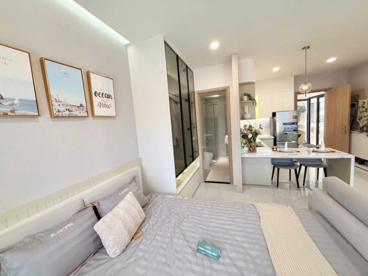 Studio K-Home Apartment 808 triệu – căn hộ nhỏ gọn, tiện nghi, phù hợp người trẻ