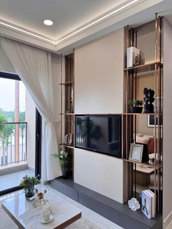 Căn 2PN 70–72m², view hồ bơi xanh mát