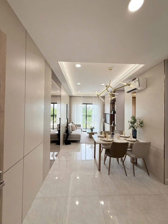 Căn 2PN 70–72m², view hồ bơi xanh mát