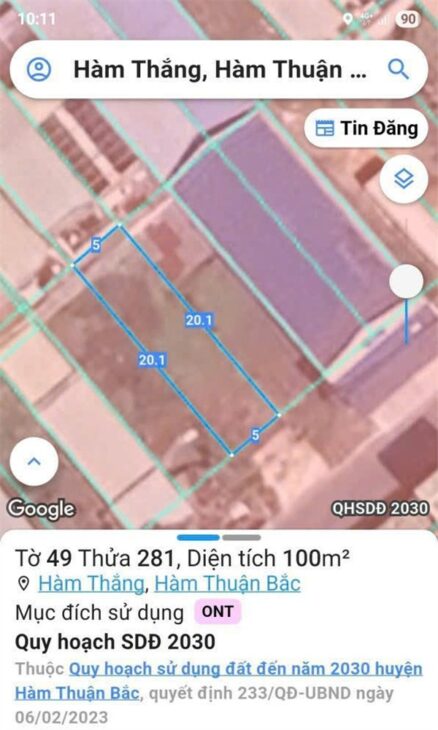 ĐẤT ĐẸP – GIÁ RẺ – Hạ Giá Bán Nhanh Lô Đất Tại Phường Hàm Thắng, Lâm Đồng ( Bình Thuận Cũ )