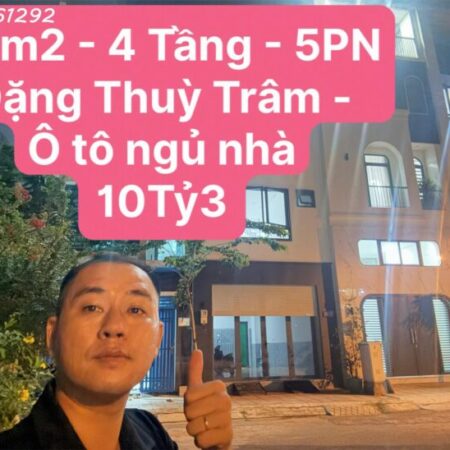 ĐẶNG THUỲ TRÂM – BÌNH LỢI – P13 – 54M2 – 4 TẦNG – 5PN – 10TỶ3