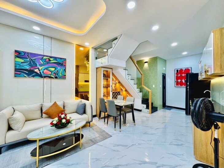 BÙI ĐÌNH TUÝ – P12 – BÌNH THẠNH – 3 TẦNG – 4PN – BAN CÔNG THOÁNG – 5TỶ9