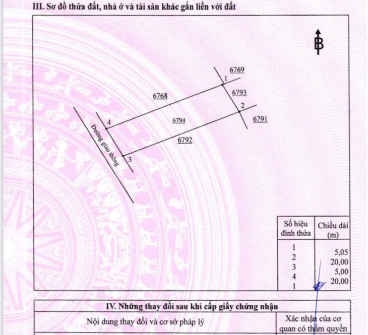 Bán mặt tiền nhựa liên ấp, gần ngã tư Gia Vĩnh, An Viễn, Đồng Nai