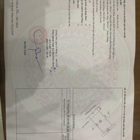 ĐẤT ĐẸP – GIÁ TỐT – Bán GẤP Lô Đất Tiềm Năng Tại Khối Tân Đông – Quỳnh Dị – Hoàng Mai – Nghệ An