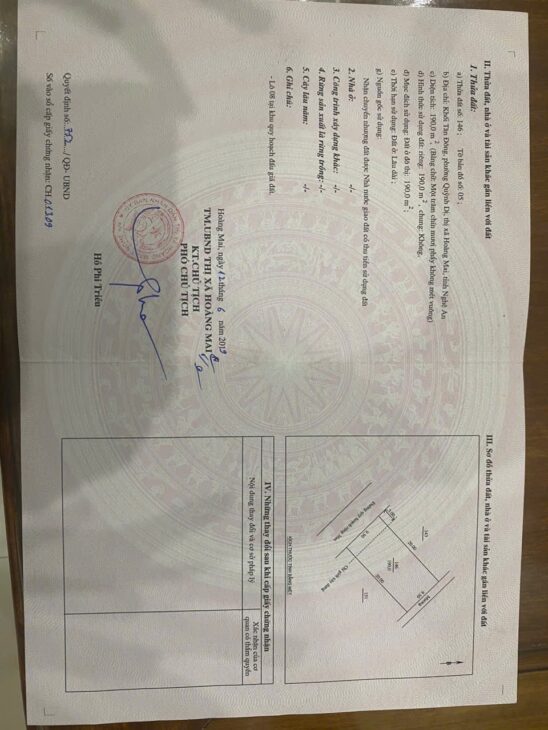 ĐẤT ĐẸP – GIÁ TỐT – Bán GẤP Lô Đất Tiềm Năng Tại Khối Tân Đông – Quỳnh Dị – Hoàng Mai – Nghệ An