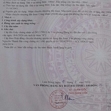 ĐẤT ĐẸP – GIÁ TỐT – Bán GẤP Lô Đất Tiềm Năng Tại xã Mỹ Đức, tỉnh Lâm Đồng