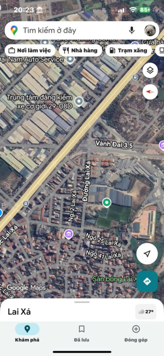 CẦN BÁN 67,5M ĐẤT KHU VINAPHONE GIÁP VÀNH ĐAI 3.5, QL 32, CHỢ LAI XÁ _ HOÀI ĐỨC _ HÀ NỘI