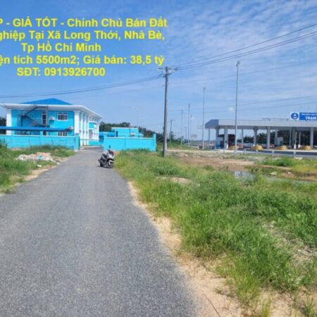 ĐẤT ĐẸP – GIÁ TỐT – Chính Chủ Bán Đất Nông Nghiệp Tại Xã Long Thới, Nhà Bè, Tp Hồ Chí Minh