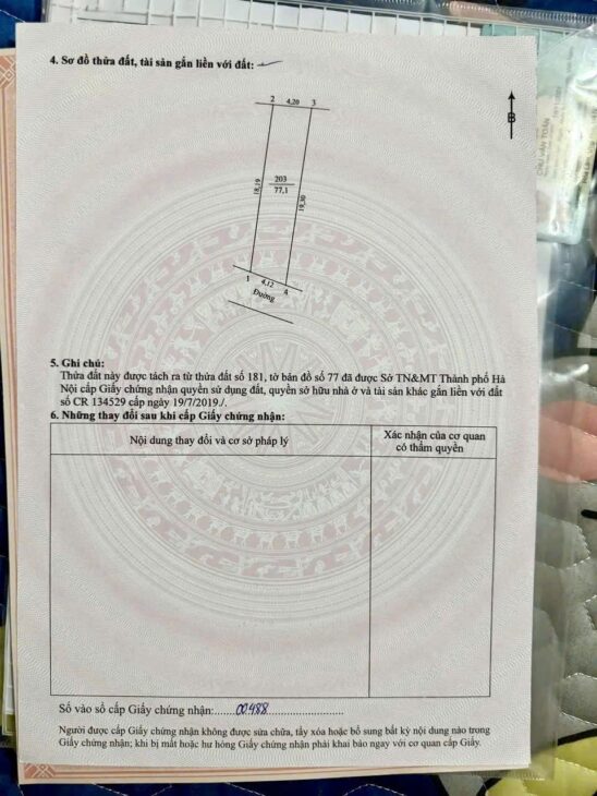 Siêu phẩm 77,1m² trung tâm thị trấn Vân Đình, Ứng Hoà, Hà Nội, vị trí đắc địa