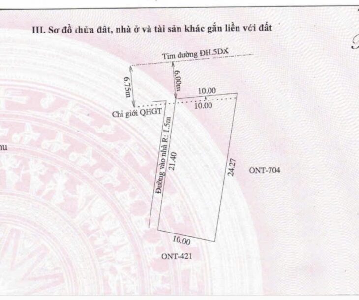 CHÍNH CHỦ Cần Bán Đất Tại Thôn Vân Quật, Xã Duy Thành, Huyện Duy Xuyên , tỉnh Quảng Nam.