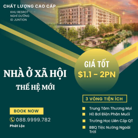 CĂN HỘ TRONG KHU RESORT – CỬA NGÕ SÂN BAY QUỐC TẾ