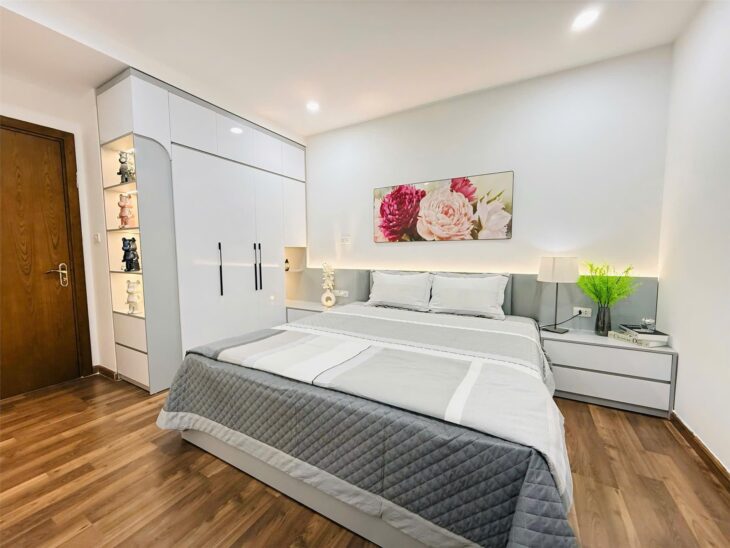 GoldMark City căn hộ 2N2VS-78m2-Nội thất siêu mới-Ban công Đông nam