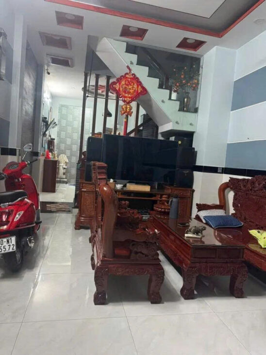 BÁN NHÀ NGAY TRUNG TÂM BÌNH TÂN, HẺM SỐ 2, DT 49M2, 4 TẦNG, 4PN, SỔ HỒNG RIÊNG – GIÁ CHỈ 6.1 TỶ