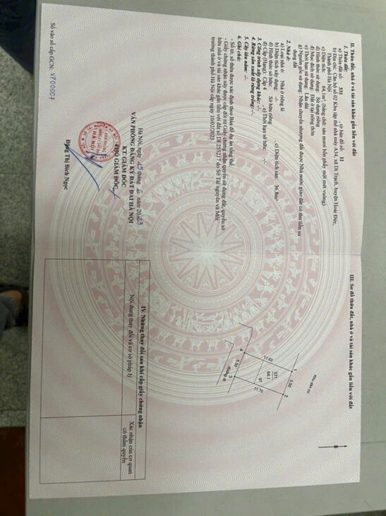 BÁN ĐẤT THỔ CƯ – KIM CƯƠNG TẠI DI TRẠCH – HOÀI ĐỨC 64,1M