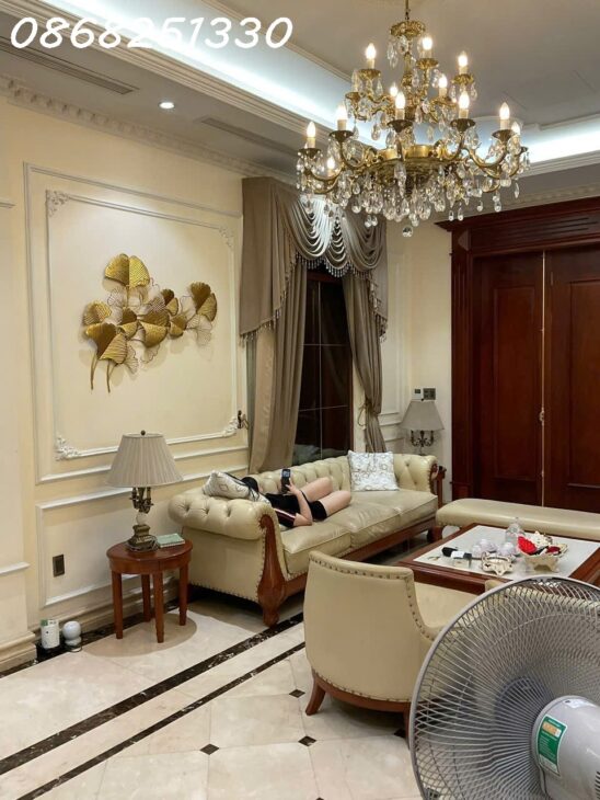 Bán biệt thự Văn Quán, nội thất cao cấp, mặt tiền 15m – giá 57 tỷ