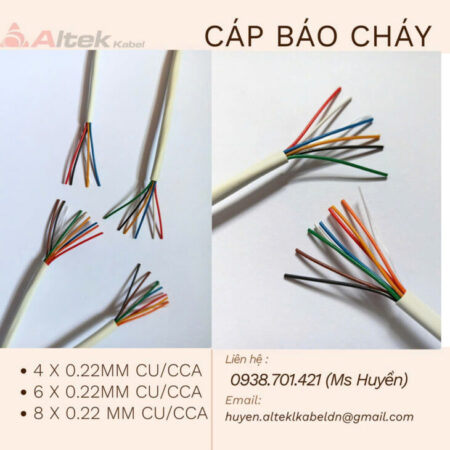 Cáp Báo Cháy Altek Kabel –Tín Hiệu An Toàn Tức Thì