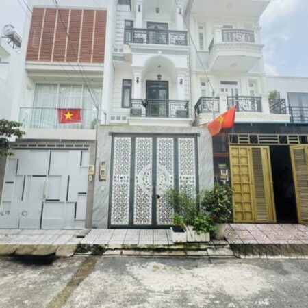 Bán nhà 3 tầng, DT 58 m2, đường Số 2, Tăng Nhơn Phú, TP HCM. Sổ hồng, 6.39 tỷ.