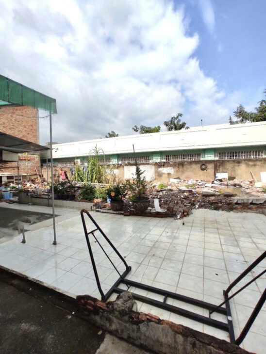 Đất Mặt tiền thụt 162m2, Nở hậu – Quang Trung GV