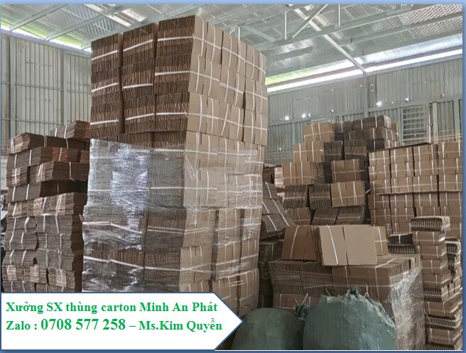 Xưởng Sản Xuất Thùng Carton Minh An Phát