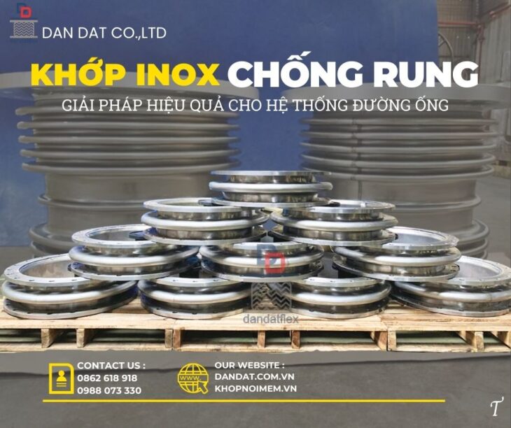 Khớp nối giãn nở mặt bích/ Khớp nối bù trừ giãn nở nhiệt/ Ống bù trừ giãn nở/ Khớp giãn nở kim loại