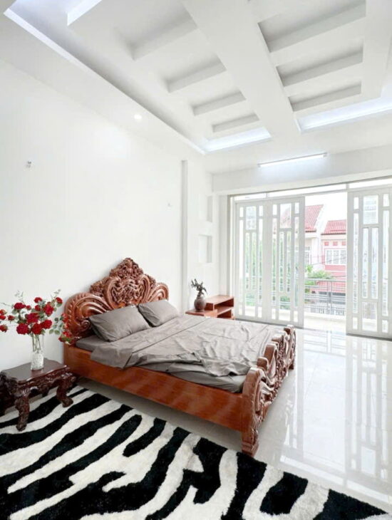 Biệt thự mặt tiền đường Số 9 KDC Ấp 5 Phong Phú Bình Hưng