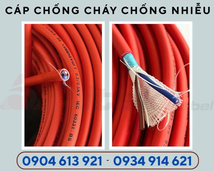 Cáp chống cháy chống nhiễu 2×1.0mm Altek Kabel