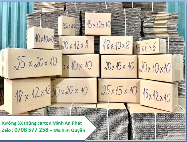 Hộp Carton, Thùng Carton – Giá rẻ Chất lượng