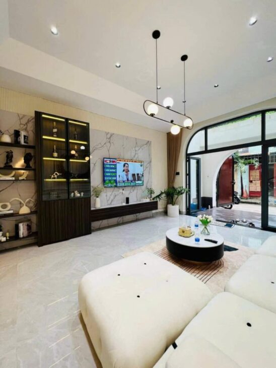 Nhà Phan Huy Ích 4 tầng, 80m2 ngang 4.5m dài 18m, 5PN, hẻm xe tải đậu, Gọi ngay 0934807985