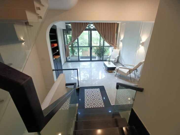 Nhà Phan Huy Ích 4 tầng, 80m2 ngang 4.5m dài 18m, 5PN, hẻm xe tải đậu, Gọi ngay 0934807985