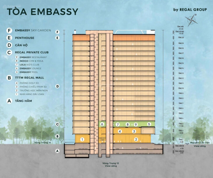 BAN CAN HO 2PN 82M2 6TY BAN GIAO CAO CAP TAI NGU HANH SON . LIEN HE NGAY XEM NHA
