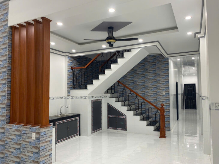 Cho thuê nhà nguyên căn 125m2 mới hoàn thiện, 4 PN- 4 WC khu Tái Định cư sân bay Long Thành
