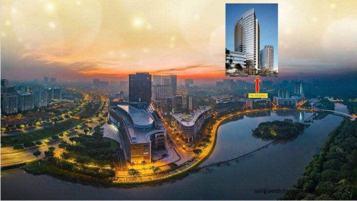 Vị trí kim cương của The Regency Phú Mỹ Hưng tại Quận 7