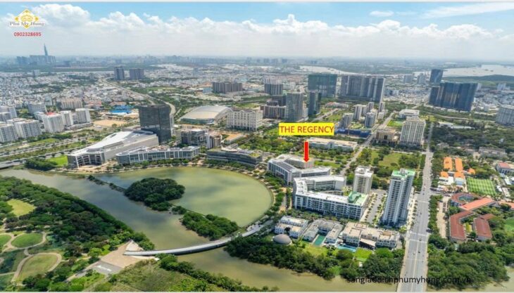 Vị trí kim cương của The Regency Phú Mỹ Hưng tại Quận 7