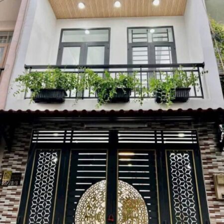 NHÀ 2 TẦNG BTCT MỚI TINH 44M2, HẺM XE HƠI MỘT TRỤC THỚI AN 16. GẦN CHỢ THỚI AN, QUẬN 12.
