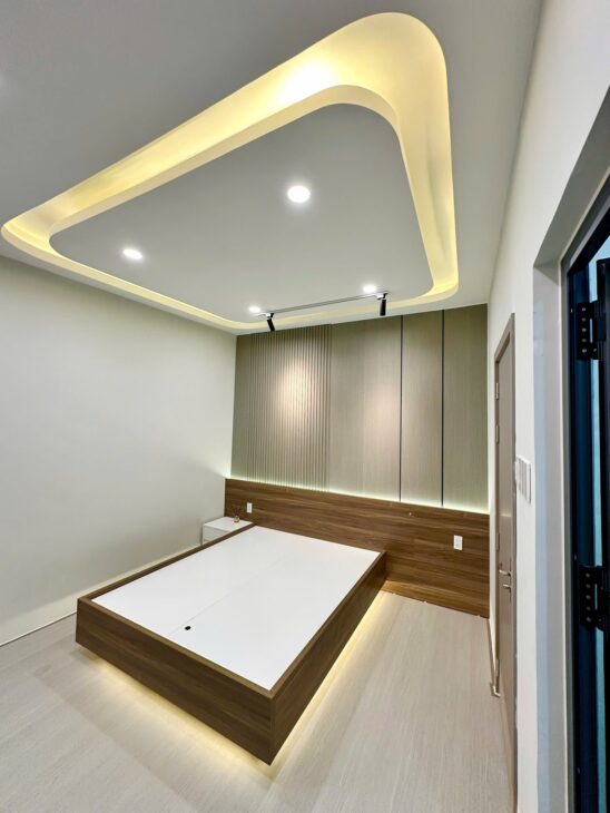 BÁN NHÀ MỚI THIẾT KẾ HIỆN ĐẠI 3 TẦNG HẺM ĐƯỜNG THÁP BÀ VĨNH THỌ