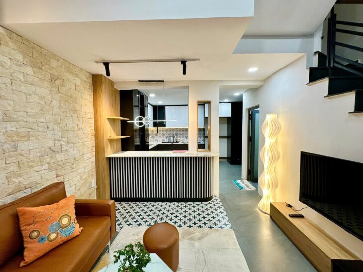 BÁN NHÀ MỚI THIẾT KẾ HIỆN ĐẠI 3 TẦNG HẺM ĐƯỜNG THÁP BÀ VĨNH THỌ