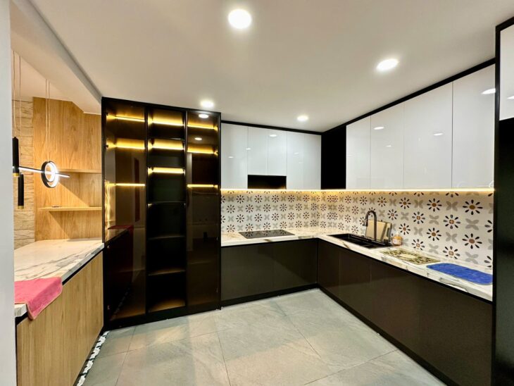 BÁN NHÀ MỚI THIẾT KẾ HIỆN ĐẠI 3 TẦNG HẺM ĐƯỜNG THÁP BÀ VĨNH THỌ