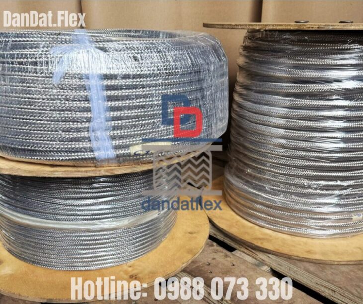 Gia Công Đan Lưới Inox Cho Dây Điện | Dây Điện Bọc Inox | Dây Điện Bọc Lưới Inox 304