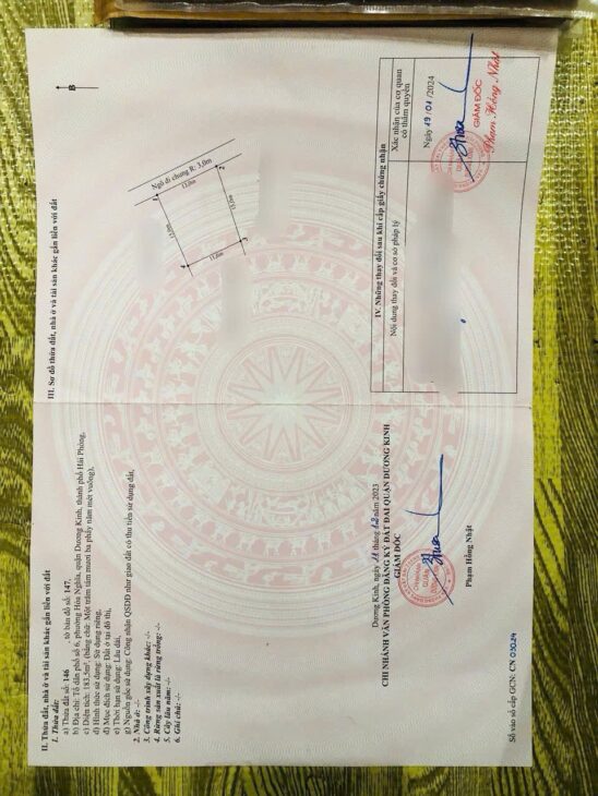 Bán đất giá hiếm Tĩnh Hải Dương Kinh – đầu tư sinh lời, chỉ từ 1x triệu/m² – ZALO 0567 222 555