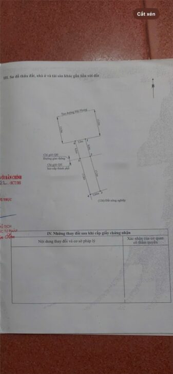 Đất mặt đường Hải Phong – 87,7m² vuông vắn Sát Vinhomes Golden City Giá chỉ 50 triệu/m² ZALO