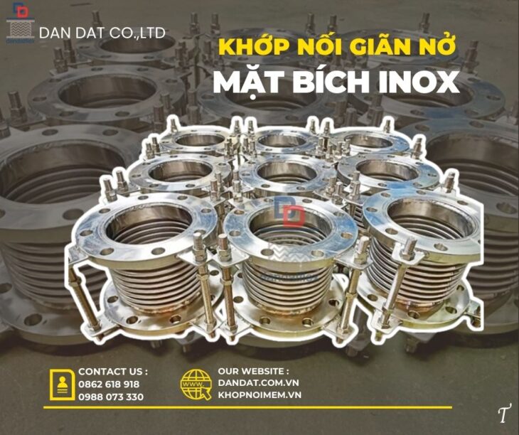 Ống nối giãn nở/ Ống giãn nở inox/ Ống bù trừ giãn nở nhiệt inox/ Khớp nối đường ống công nghiệp