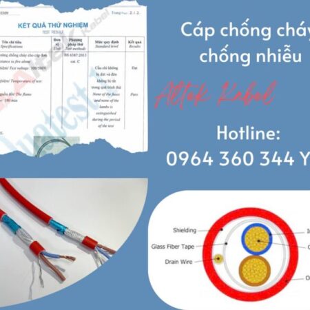 Giá tốt cáp chống cháy chống nhiễu Altek Kabel 2×0.75 tại HCM
